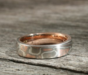 rose gold palladium silver